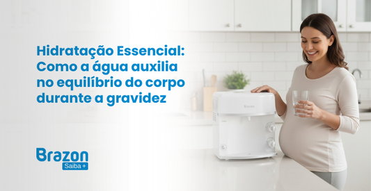 Hidratação Essencial: Como a Água Auxilia no Equilíbrio do Corpo Durante a Gravidez